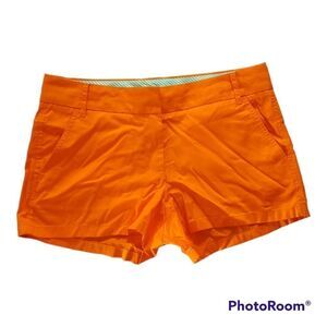 J. Crew Orange Chino Shorts